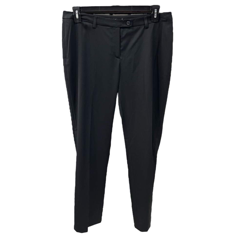 Luisa Cerano Virgin Wool Women's Black Trousers US Size 12